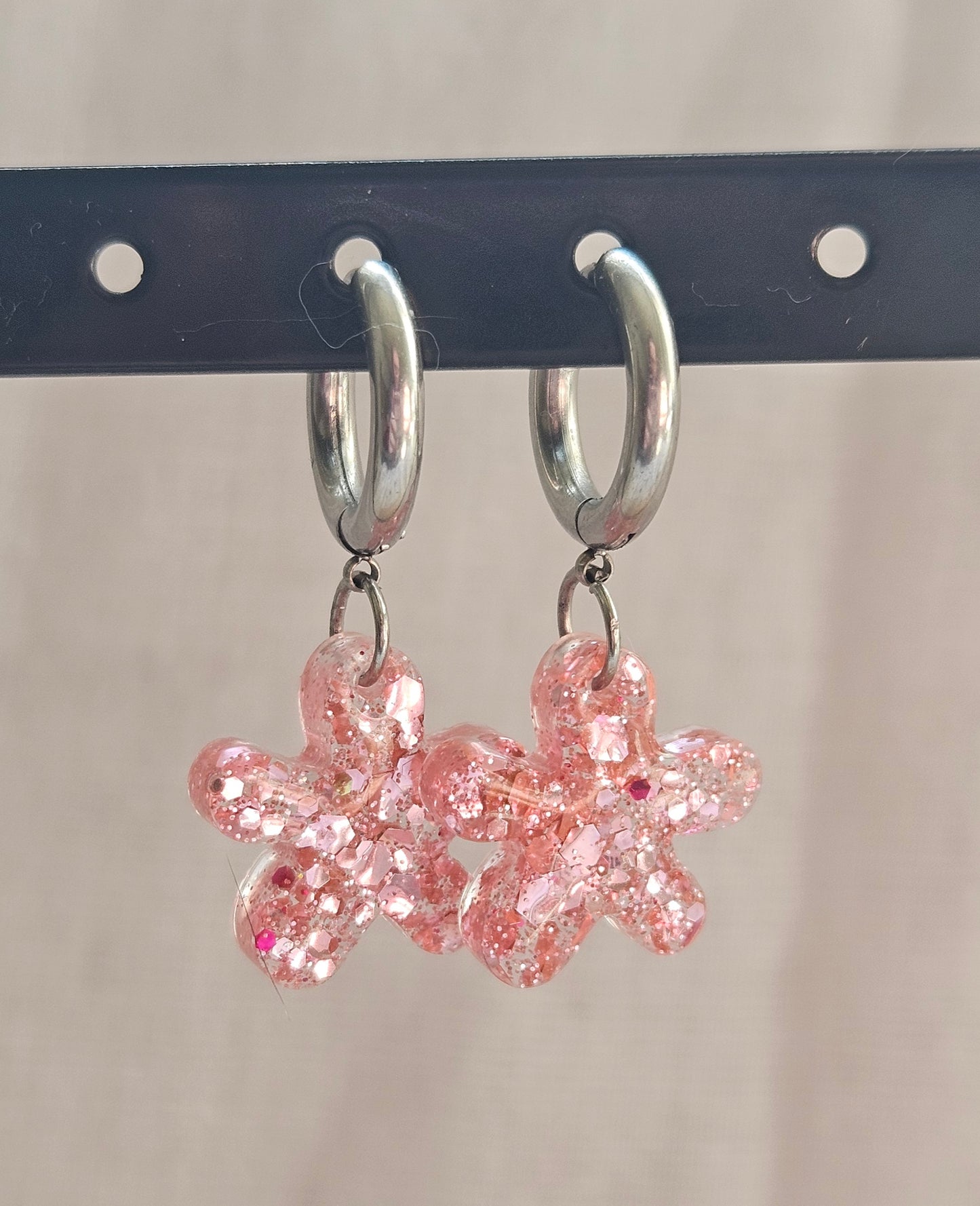 Boucles d'oreilles Fleur