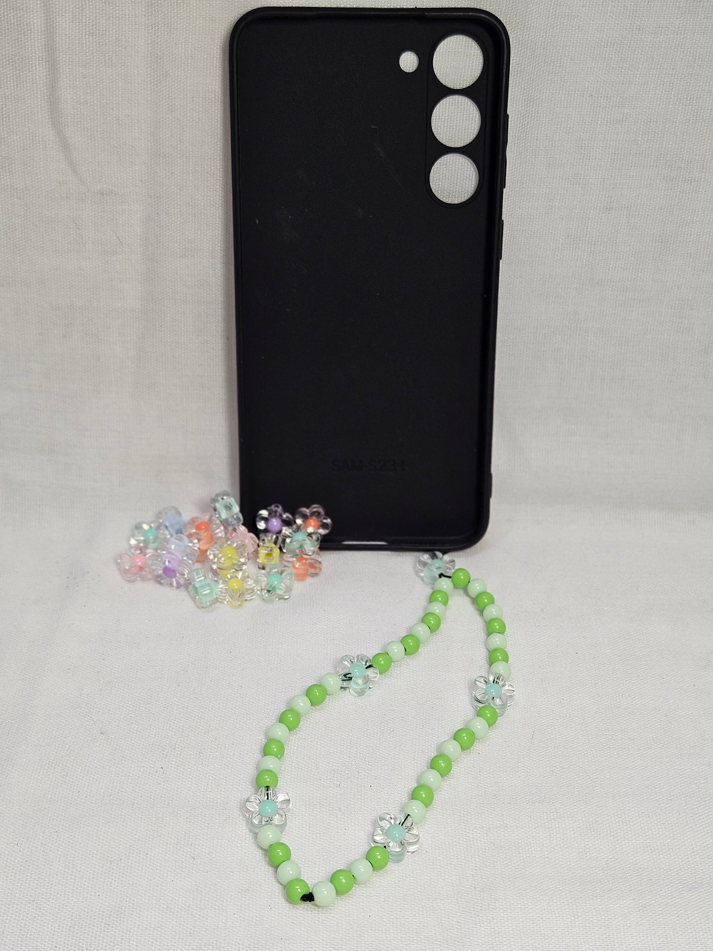 Bijoux de téléphone Fleurs pastels