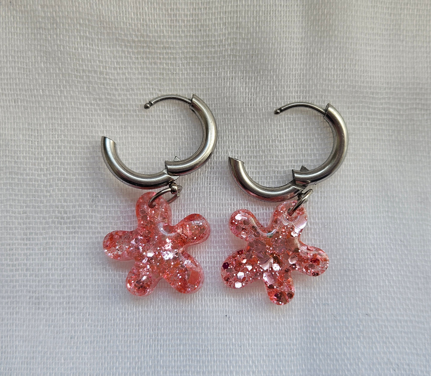 Boucles d'oreilles Fleur