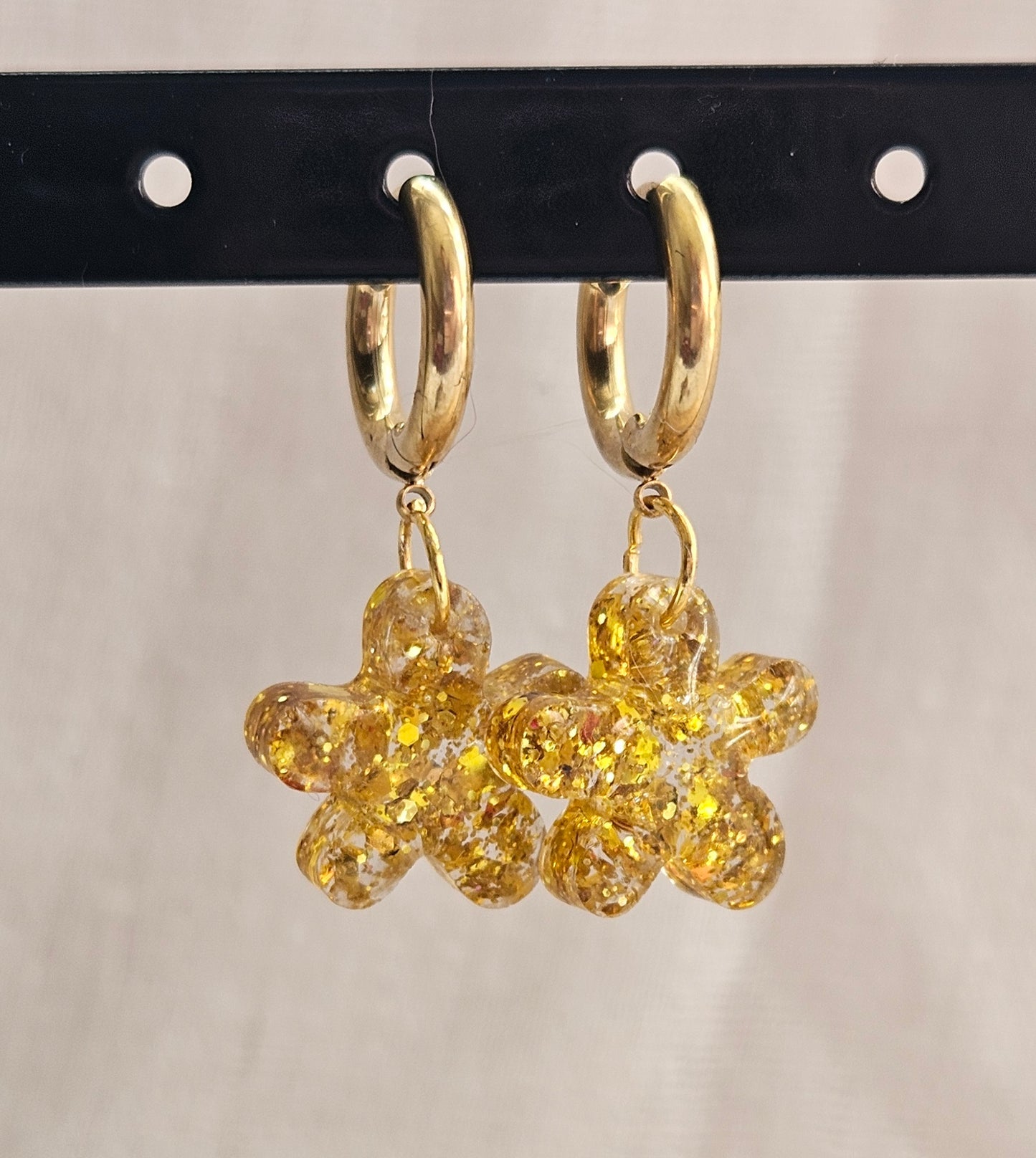 Boucles d'oreilles Fleur