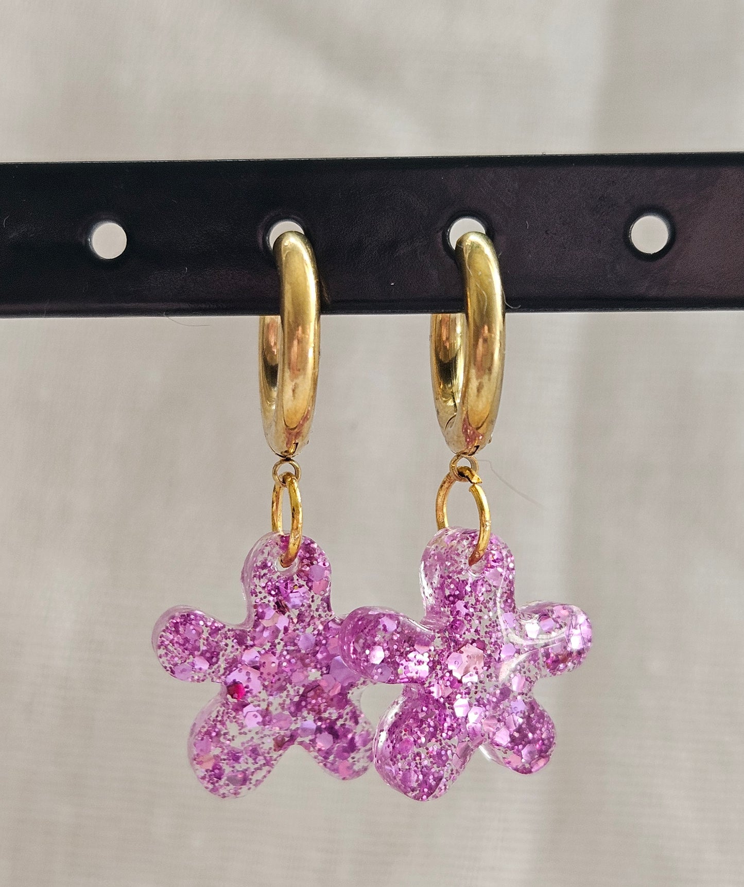 Boucles d'oreilles Fleur