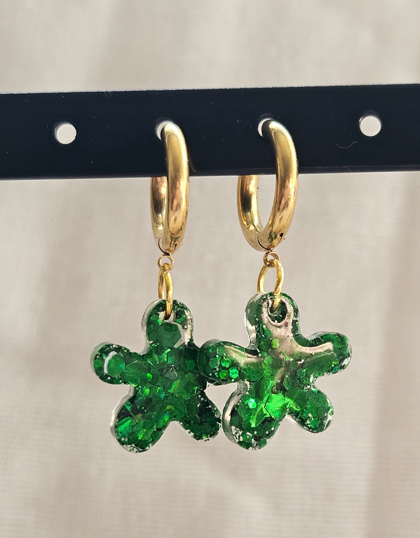 Boucles d'oreilles Fleur