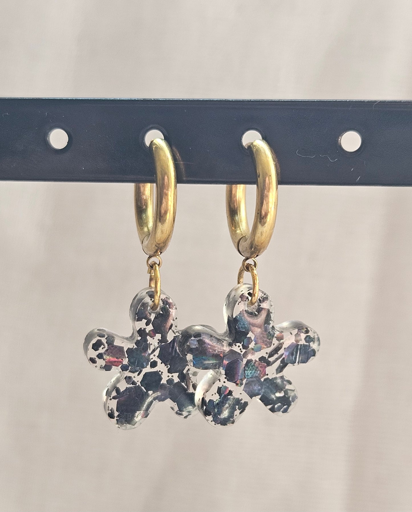 Boucles d'oreilles Fleur