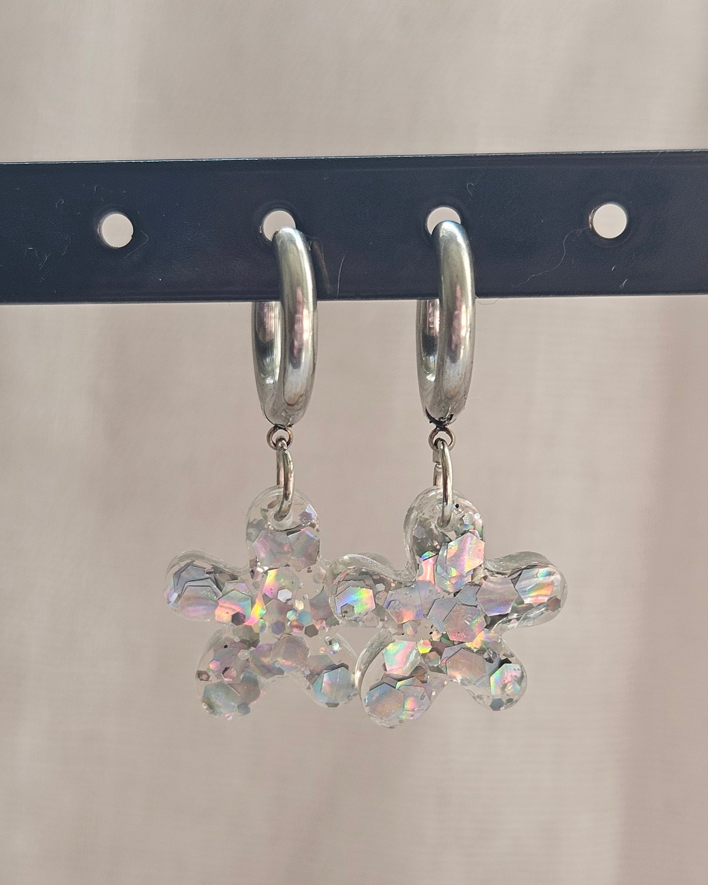 Boucles d'oreilles Fleur