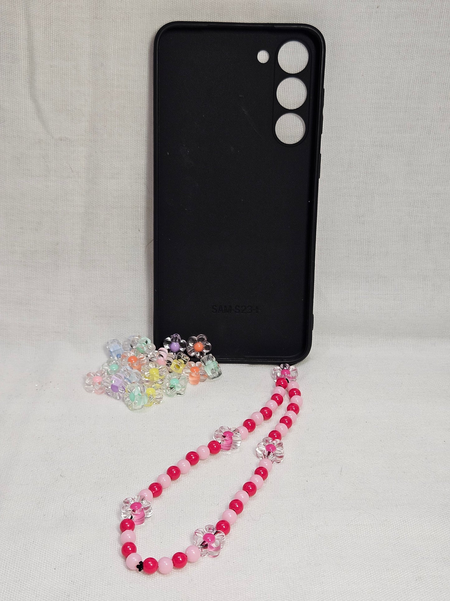 Bijoux de téléphone Fleurs pastels