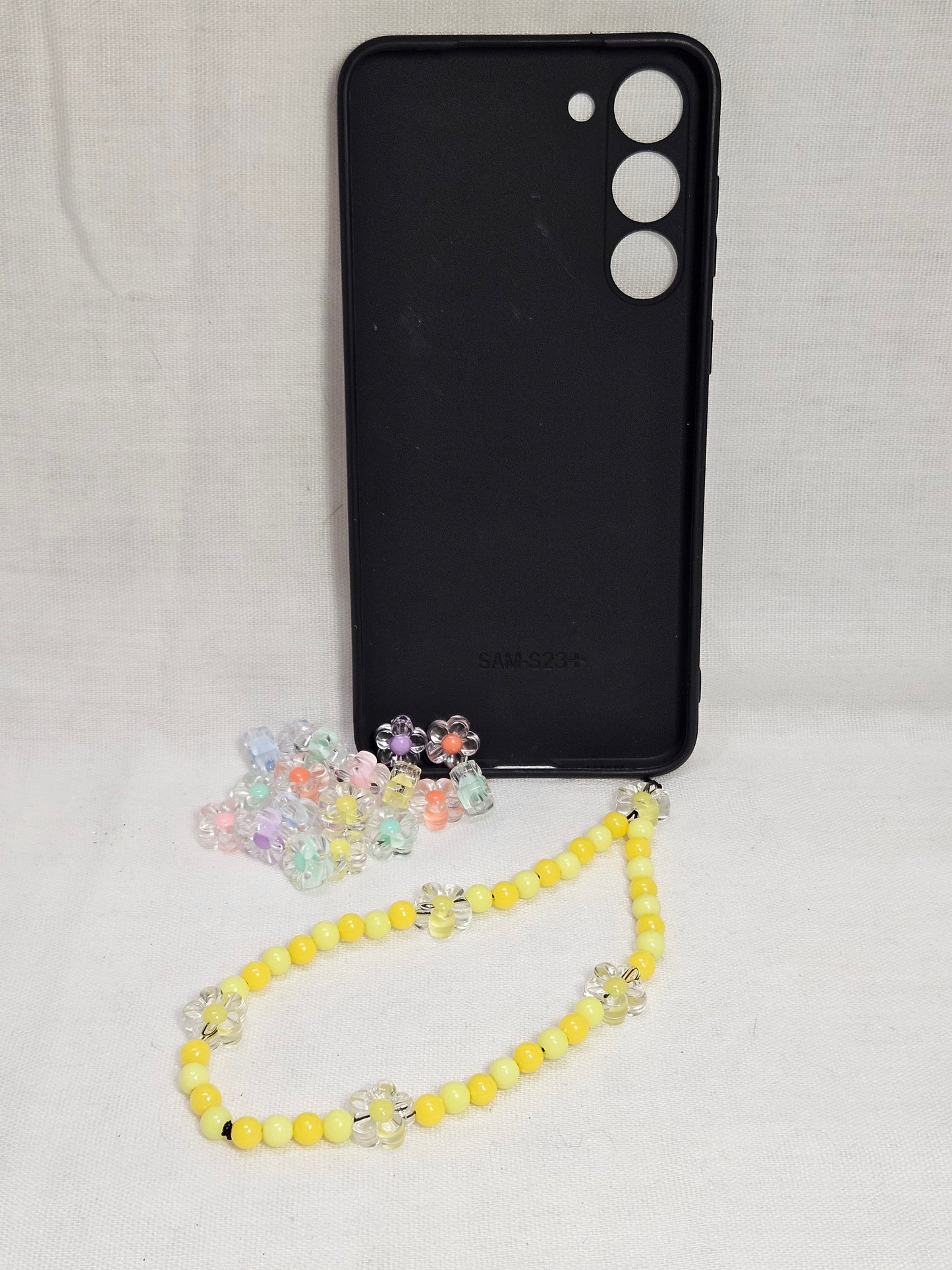 Bijoux de téléphone Fleurs pastels