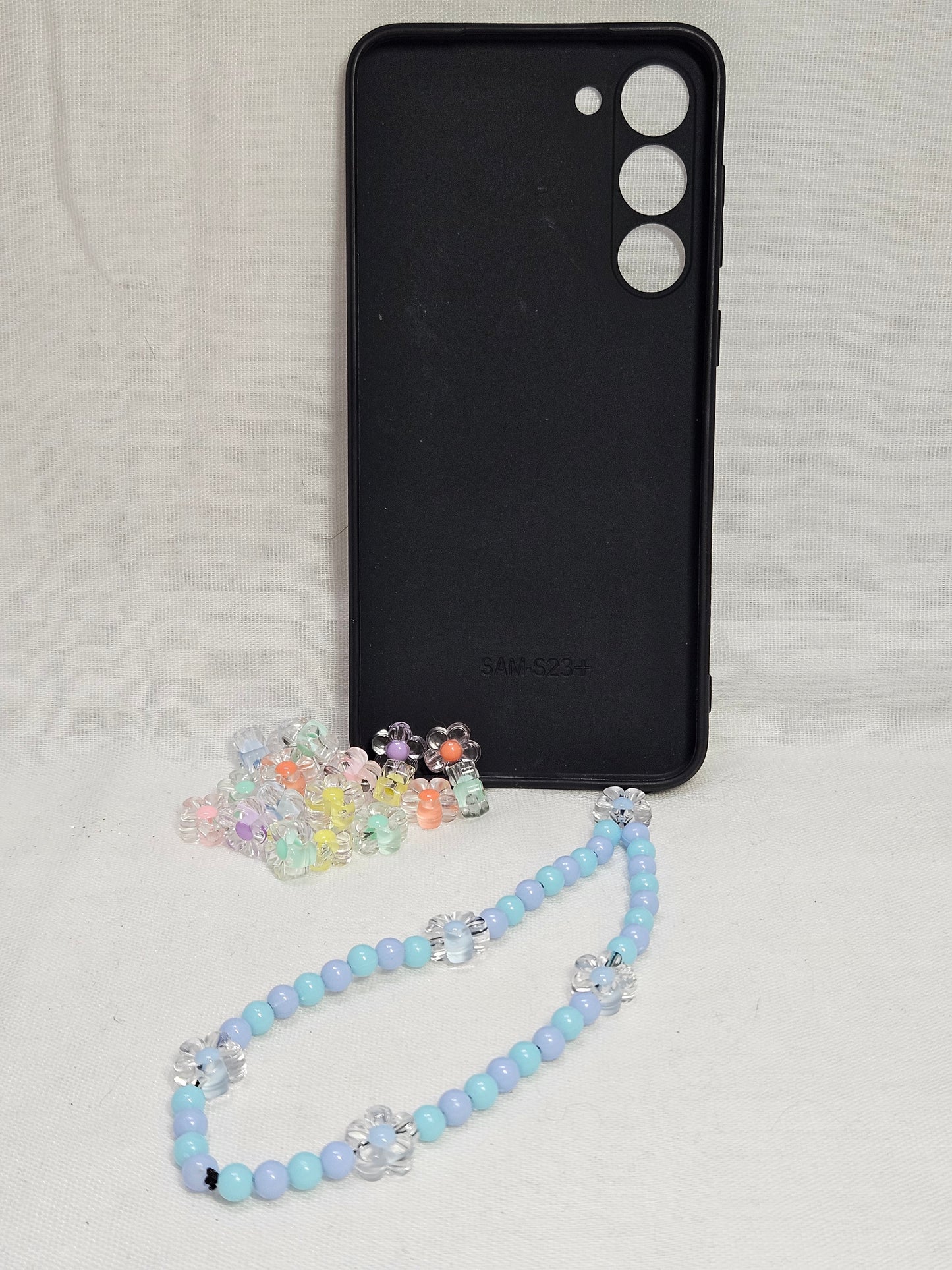 Bijoux de téléphone Fleurs pastels