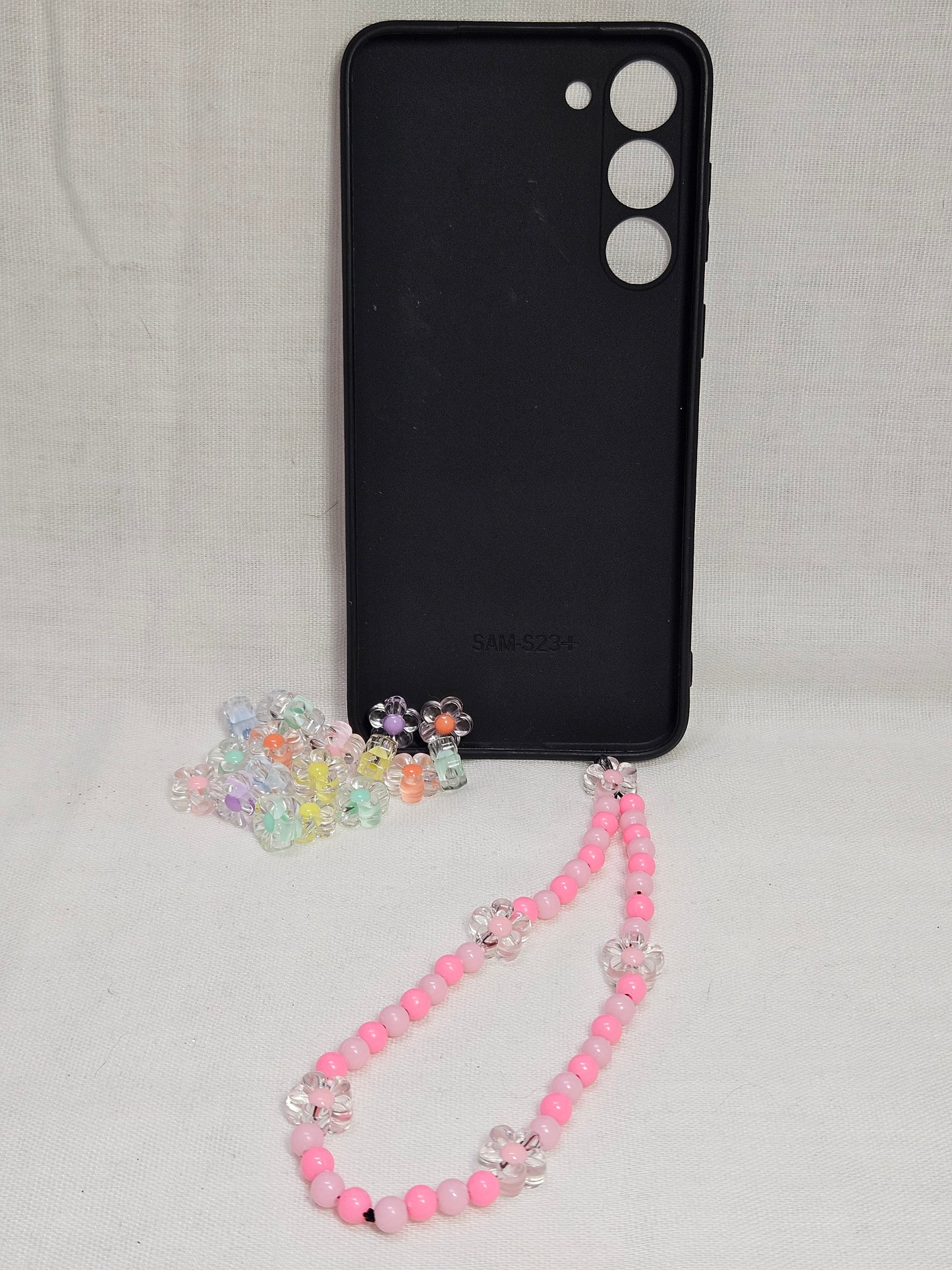 Bijoux de téléphone Fleurs pastels
